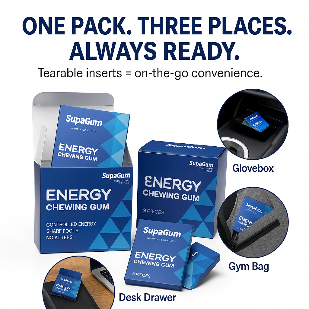 The Calm in Your Pocket: Discovering the Benefits of L-Theanine Gum for Stress Relief and Focus Enhancement