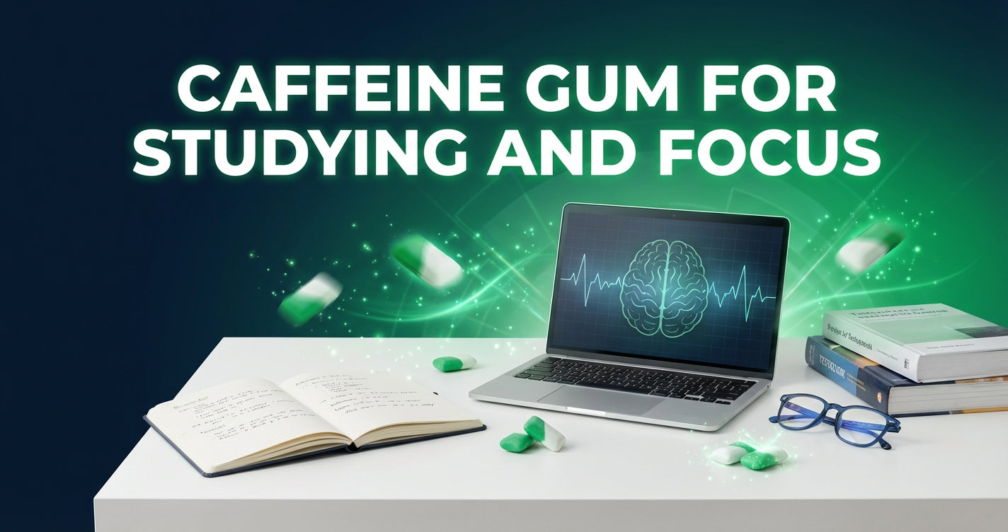 Caffeine Gum for Studying: Focus Without the Crash