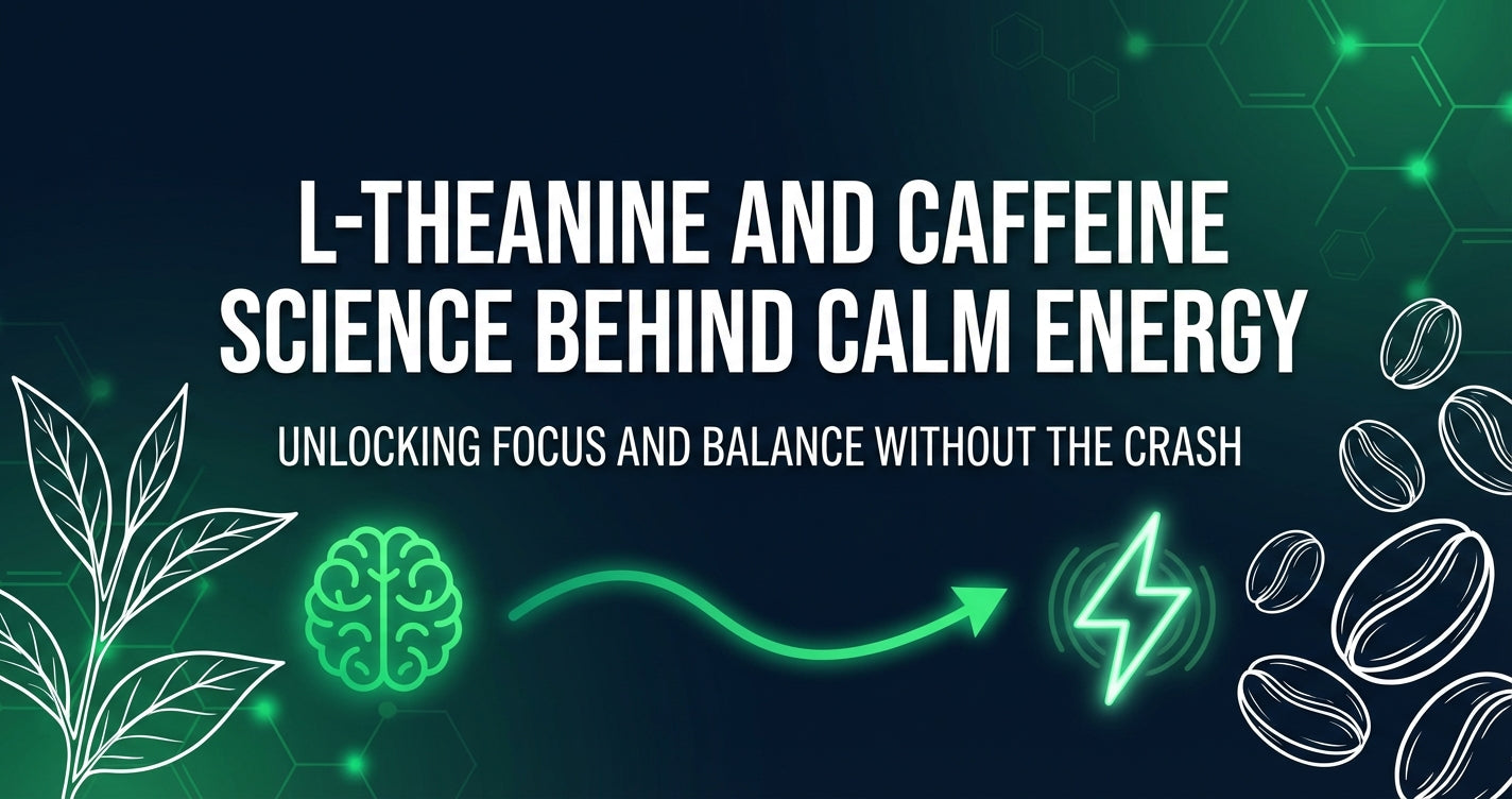 L-Theanine and caffeine science behind calm energy and focus