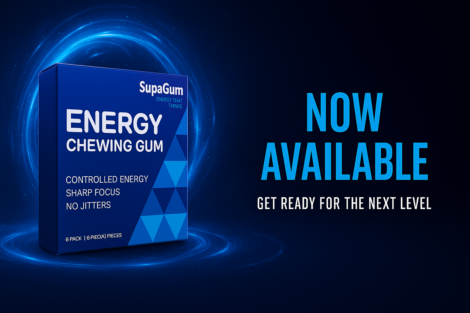 SupaGum Energy Chewing Gum